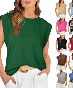 Women's Basic Fashion Casual Vest T-Shirt (Buy 3 Free Shipping)