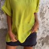 Women's V-neck Mid-sleeve Casual Top (Buy 3 Free Shipping)