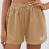 Women's Casual Drawstring Waist Sport Shorts