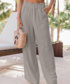 Women's Casual Ruffled Wide Leg Pants (Buy 2 Free Shipping)