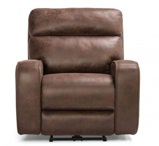 Flexsteel Tomkins Park Fabric Power Recliner With Power Headrest - Image 2