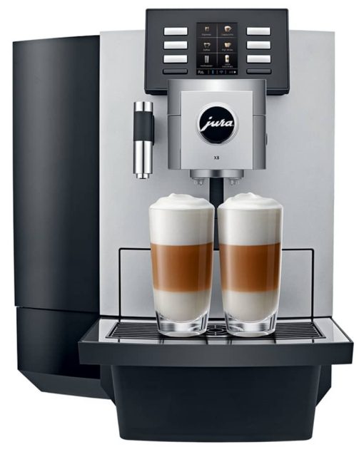 Jura X8 Chrome Automatic Coffee Machine - Image 2