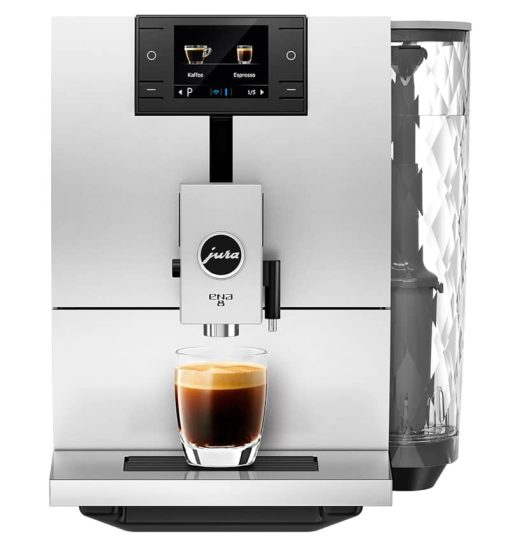 Jura ENA 8 Nordic White Automatic Coffee Machine - Image 2