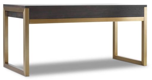 Hooker Furniture Curata Dark Wood Short Freestanding Desk - Image 2