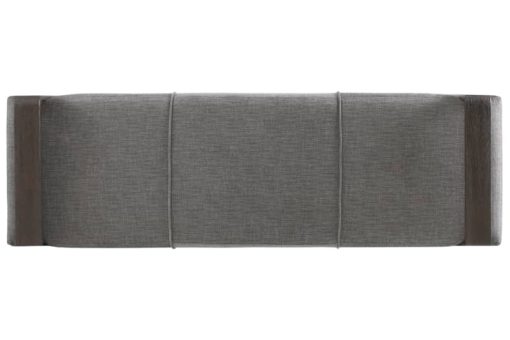 Hooker Furniture Curata Edward Graphite Upholstered Bench - Image 2