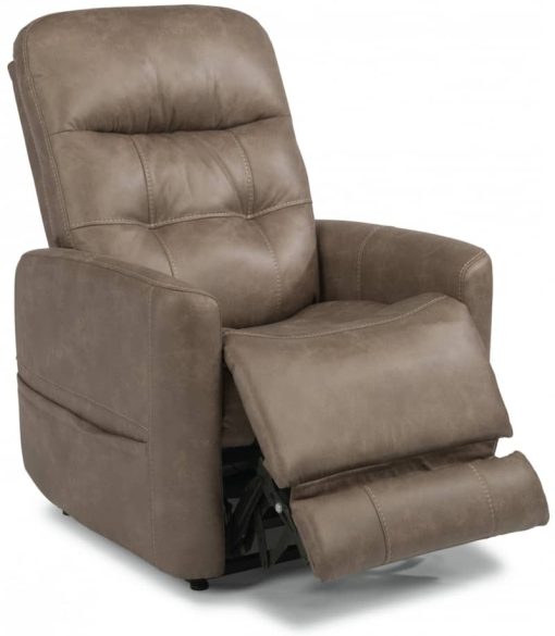 Flexsteel Kenner Fabric Power Lift Recliner - Image 2