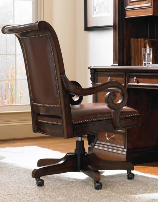 Hooker Furniture Home Office European Renaissance II Tilt Swivel Chair - Image 2