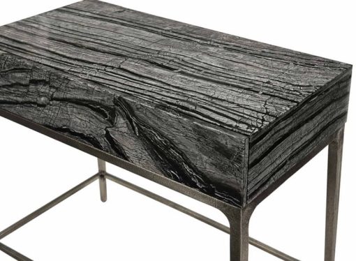 Bernhardt Linea Black Forest Marble Nightstand - Image 2