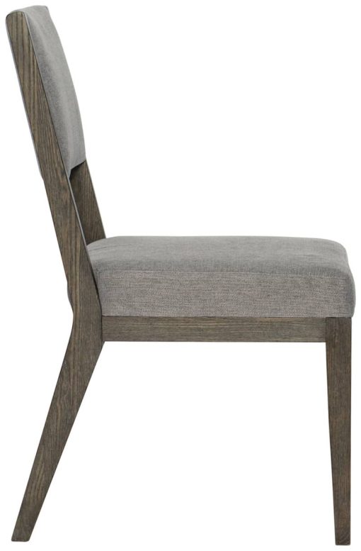 Bernhardt Linea Cerused Charcoal Side Chair - Image 2