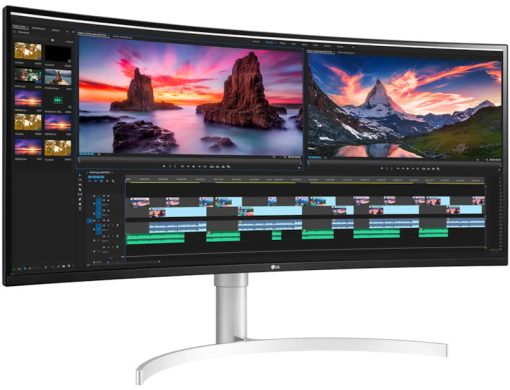 LG 38" 21:9 Curved UltraWide QHD+ Nano IPS 144Hz Computer Monitor - Image 3