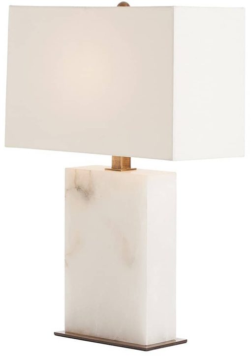 Arteriors Carson Snow Marble Table Lamp - Image 2