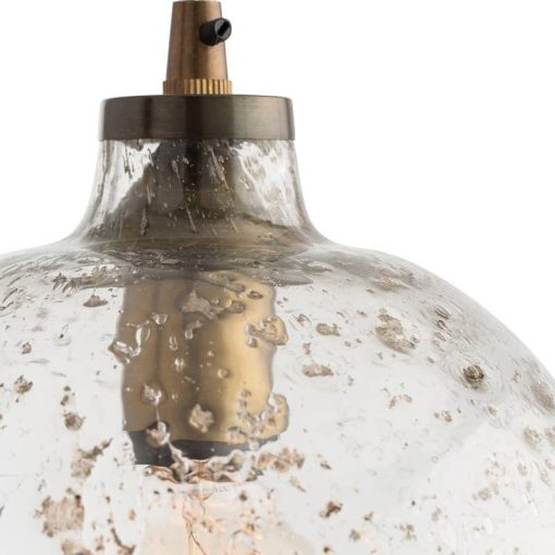 Arteriors Monica Sand Infused Glass Pendant - Image 2