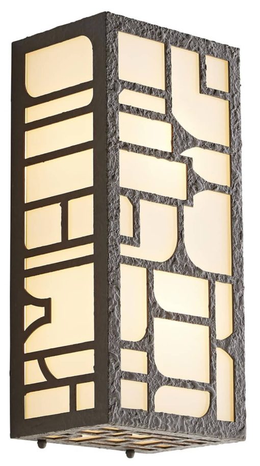 Arteriors Shani Aged Iron Outdoor Sconce - Image 2