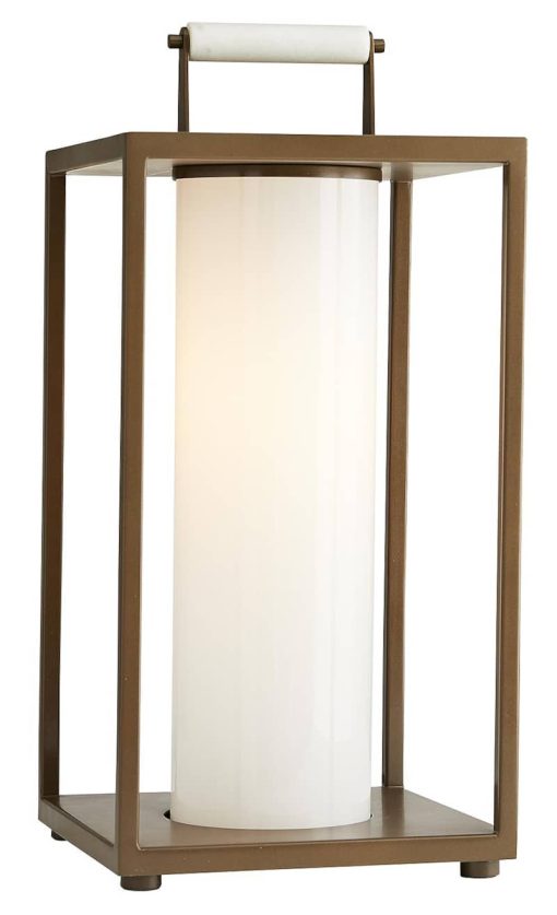 Arteriors Stetson Aged Brass Outdoor Lantern - Image 2