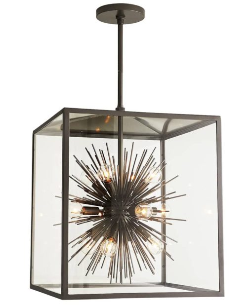 Arteriors Zanadoo Aged Iron Outdoor Pendant - Image 2