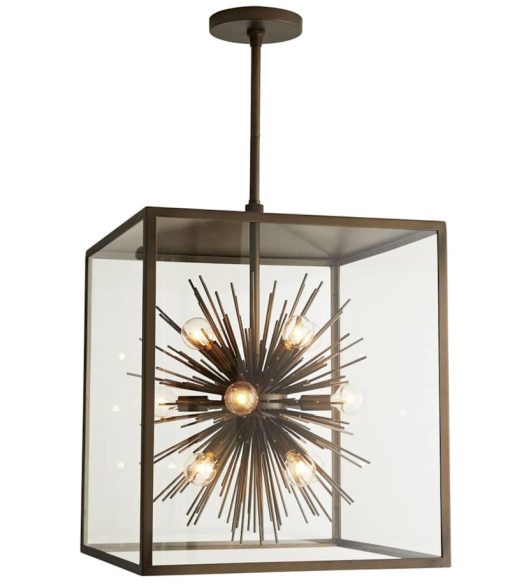 Arteriors Zanadoo Aged Brass Outdoor Pendant - Image 2