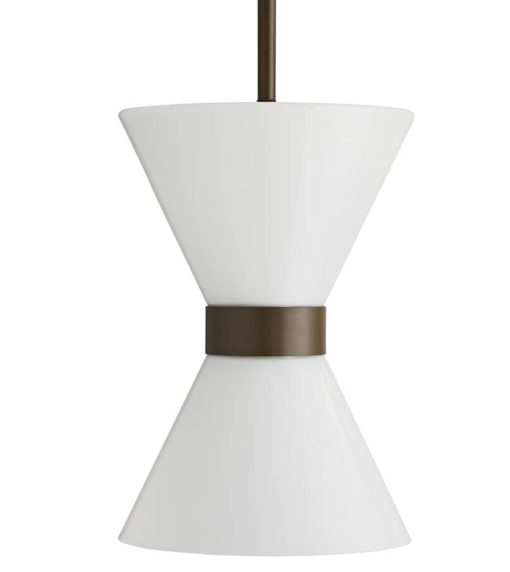 Arteriors Richard Aged Brass Outdoor Pendant - Image 2