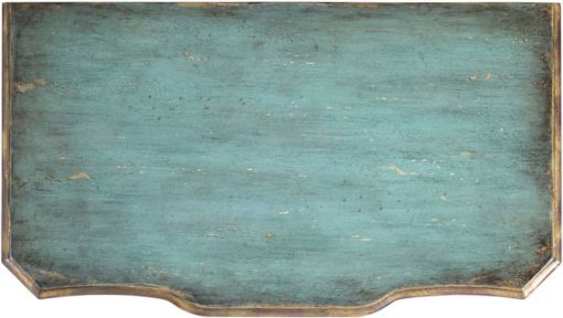Hooker Furniture Living Room Three Drawer Turquoise Chest - Image 2