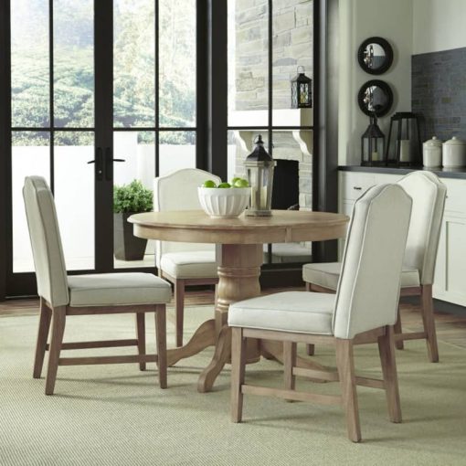 Homestyles Classic Whitewash 5-Piece Dining Set - Image 2