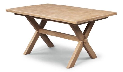 Homestyles Cambridge Whitewash Trestle Dining Table - Image 5