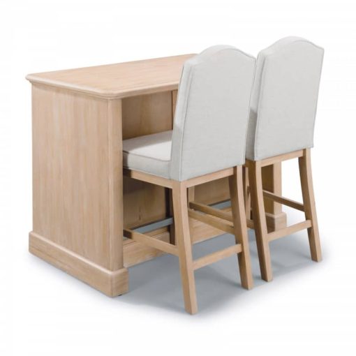 Homestyles Cambridge Kitchen Island And Two Counter Stools - Image 2