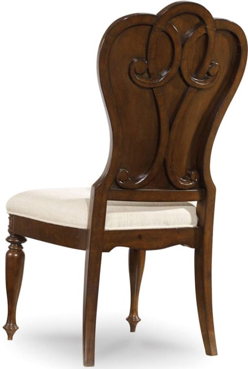 Hooker Furniture Rich Traditional Mahogany Dining Room Leesburg Upholstered Side Chair - Image 4