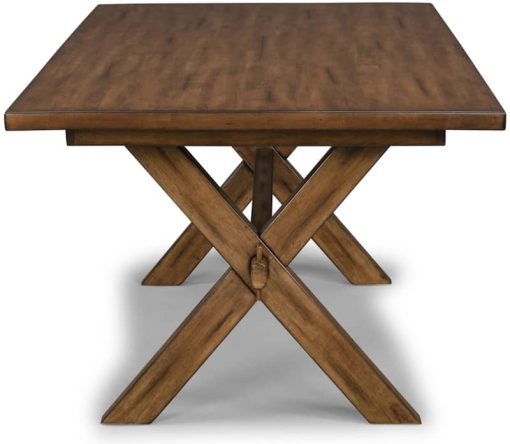 Homestyles Sedona Toffee Rectangular Trestle Dining Table - Image 7