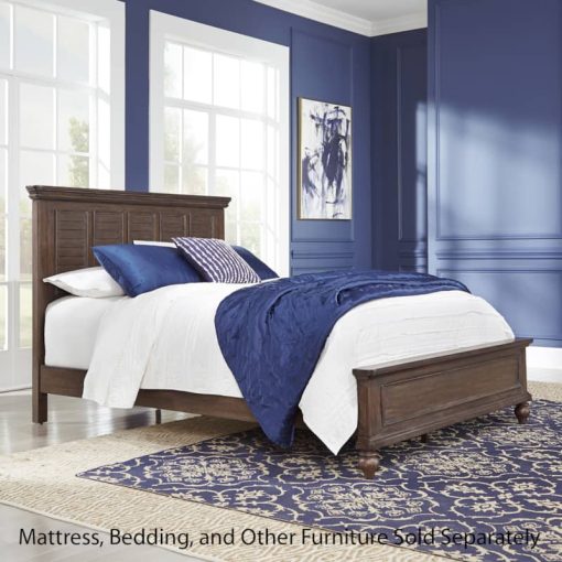Homestyles Southport Distressed Oak Queen Bed - Image 2