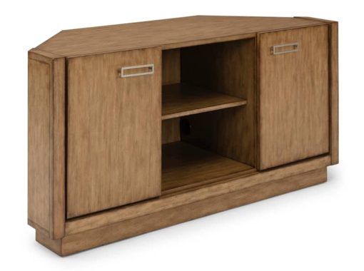 Homestyles Big Sur Oak Corner Entertainment Stand - Image 2