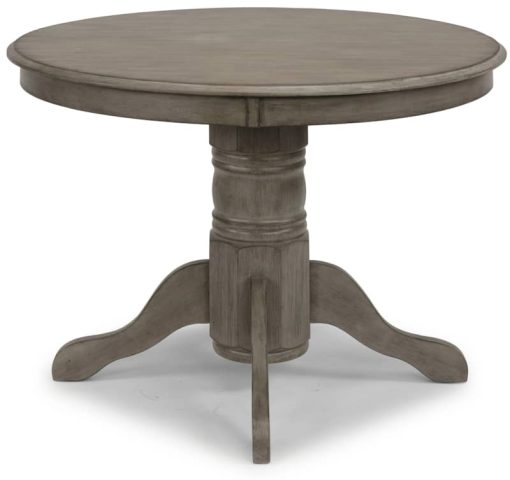 Homestyles Mountain Lodge Gray Round Dining Table - Image 6