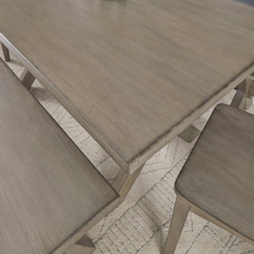 Homestyles Mountain Lodge Gray 5-Piece Dining Set - Image 2
