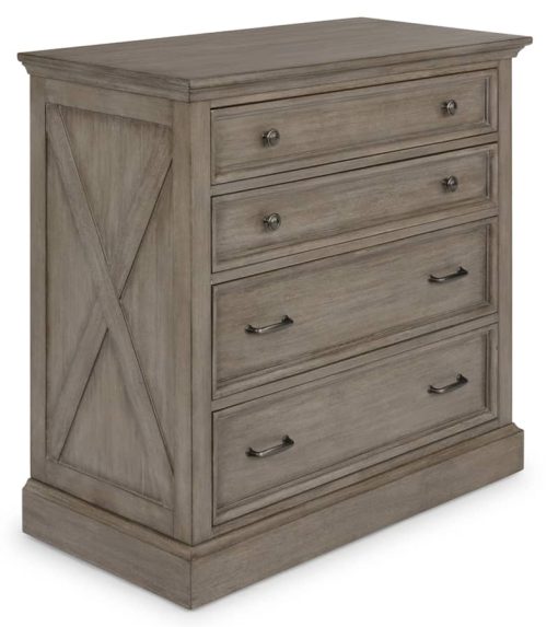 Homestyles Mountain Lodge Gray 4 Drawer Chest - Image 2