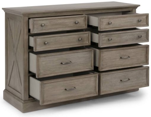 Homestyles Mountain Lodge Gray Dresser - Image 2