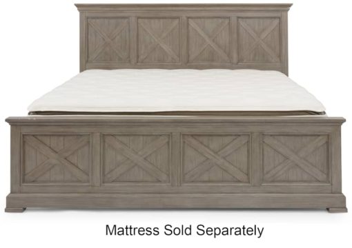 Homestyles Mountain Lodge Gray King Bed - Image 2