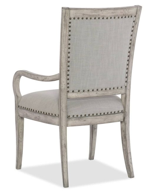 Hooker Furniture Dining Room Boheme Vitton Upholstered Arm Chair - Image 4