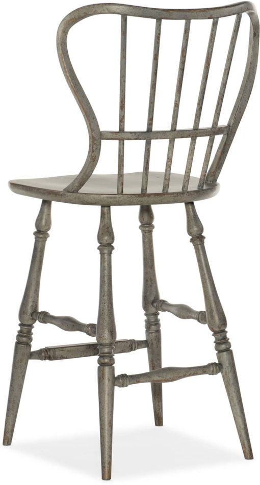 Hooker Furniture Dining Room Ciao Bella Spindle Back Bar Stool - Image 2