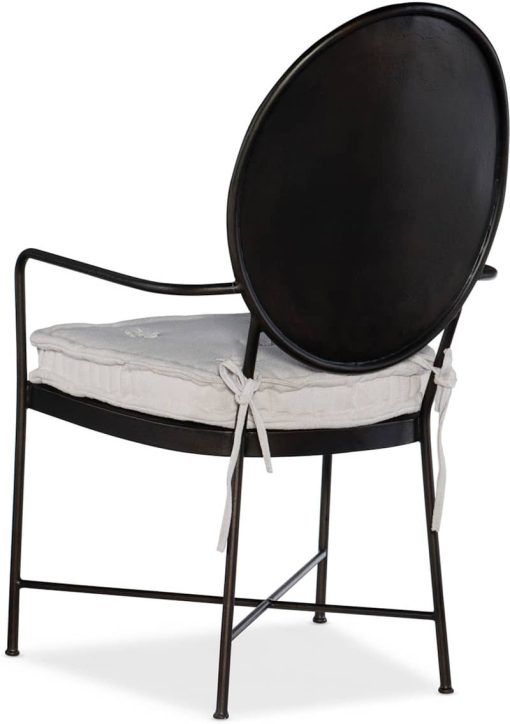 Hooker Furniture Dining Room Ciao Bella Metal Arm Chair - Image 5