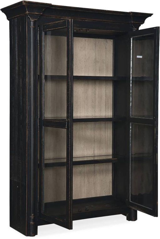 Hooker Furniture Ciao Bella Dining Room Black Display Cabinet - Image 2
