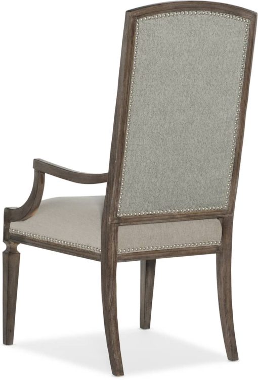 Hooker Furniture Dining Room Woodlands Arched Upholstered Arm Chair - Image 5