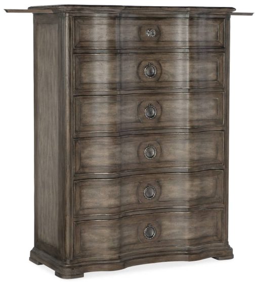 Hooker Furniture Bedroom Woodlands Six-Drawer Chest - Image 2