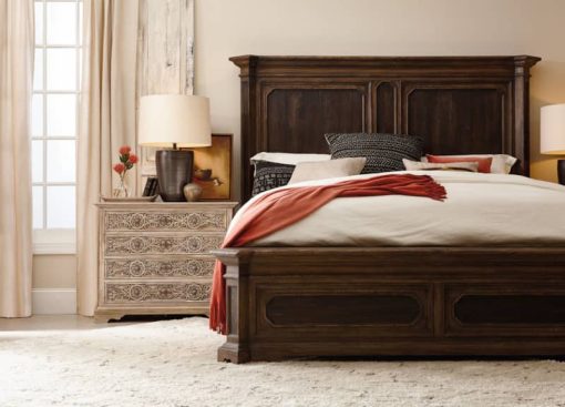 Hooker Furniture Bedroom Woodcreek King Mansion Bed - Image 2
