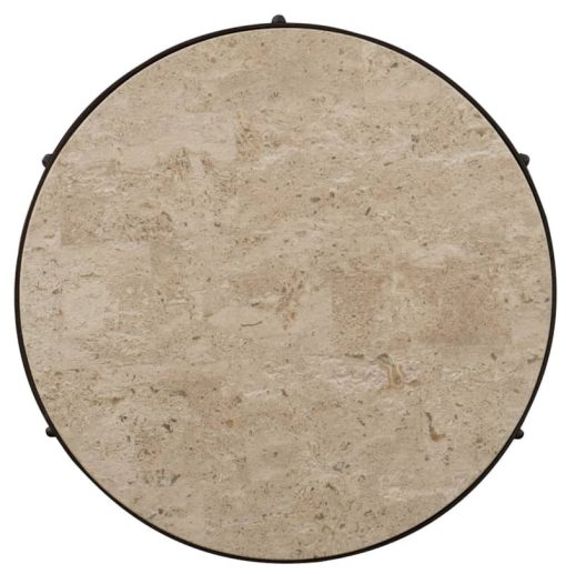 Hooker Furniture Hill Country Luckenbach Metal And Stone End Table - Image 2