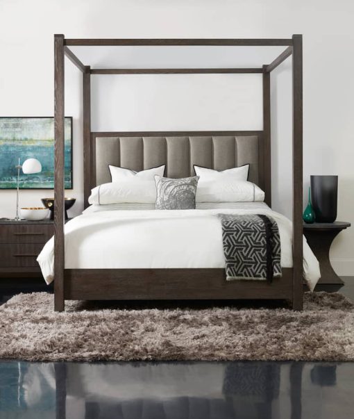 Hooker Furniture Bedroom Miramar Aventura Jackson Cal King Poster Bed With Tall Posts & Canopy - Image 2
