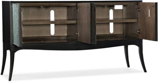Hooker Furniture Living Room Melange Elodie Four-Door Credenza - Image 2