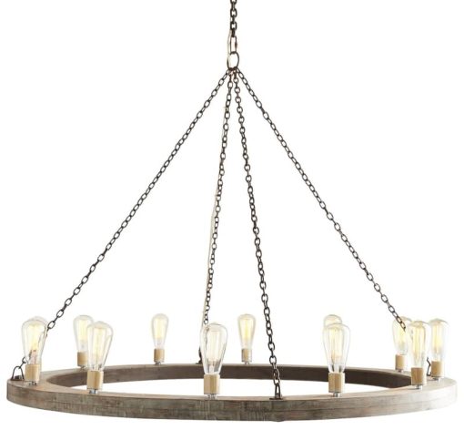 Arteriors Geoffrey Gray Medium Chandelier - Image 2