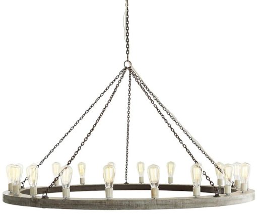 Arteriors Geoffrey Gray Large Chandelier - Image 2