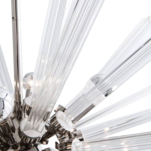 Arteriors Hanley Polished Nickel Small Chandelier - Image 2