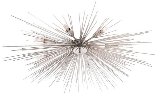 Arteriors Roxanne Polished Nickel Flush Mount - Image 2