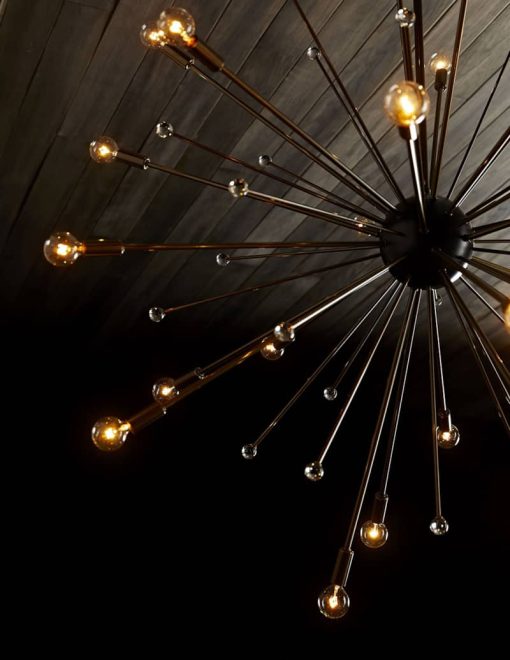 Arteriors Imogene Vintage Brass Large Chandelier - Image 2