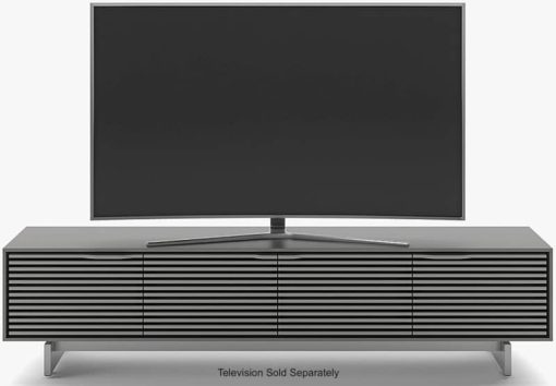 BDI Align Fog Grey Quad Media Low Cabinet - Image 2
